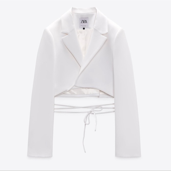 Cropped blazer - Picture 1 of 4